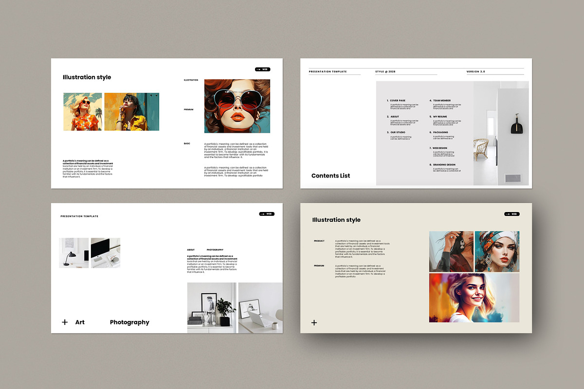 Creative | Portfolio Template, a Presentation Template by Studio Industry (Photo 7 of 11)