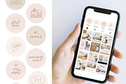 Instagram Story Highlight Covers, a Social Media Template by Ciera Design Templates (Thumbnail 3 of 7)