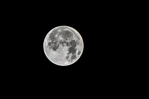 Full moon stock photo containing black and white and moon