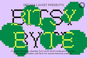 Bitsy Byte, a Serif Font by Setara Langit CreativeStd (Thumbnail 1 of 9)