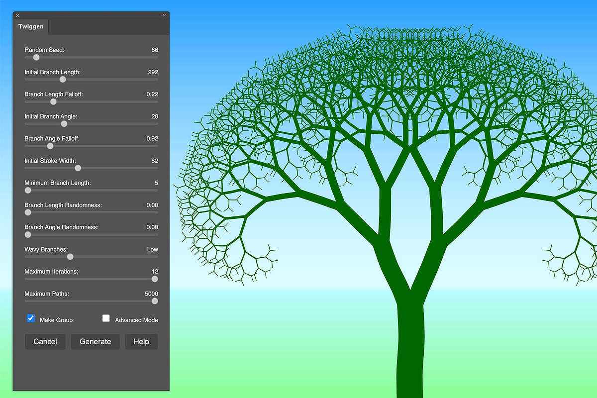Twiggen, a Plug-in Add-On by synthetick (Photo 4 of 4)