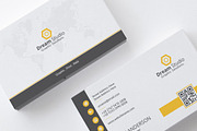 Creative Modern Business Card, a Business Card Template by DreamStudio-eg (Thumbnail 2 of 5)