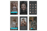 Social Media - Mobile App UI Kit, an UI Kit Template by themelove (Thumbnail 9 of 10)