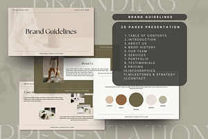 Neutral Brand Guidelines Template