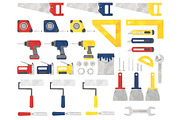 Hand Tools Clipart Bundle, Workshop, an Object Illustration by SugarPickle Clip Art (Thumbnail 3 of 3)