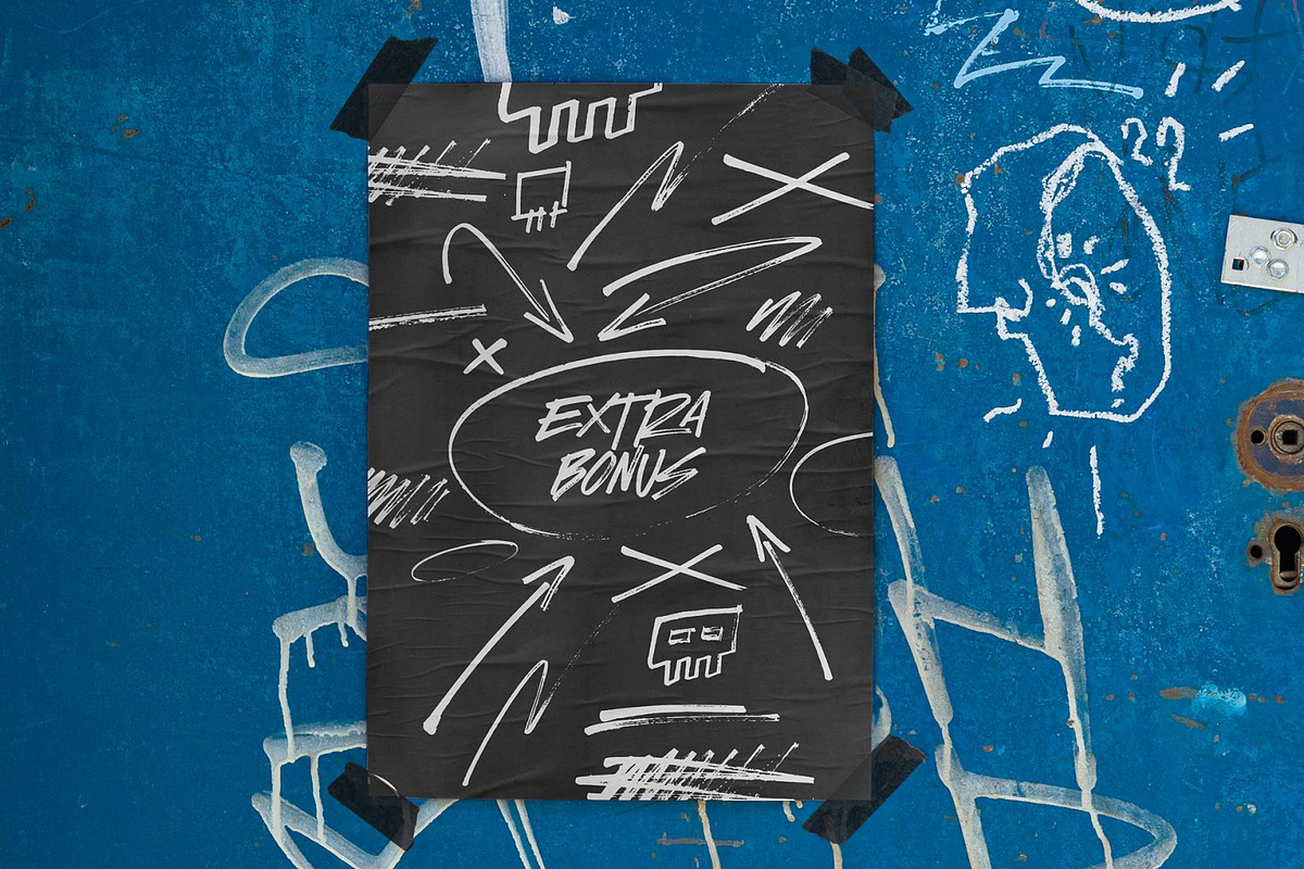 WAVE BLOCK - Marker Brush, a Blackletter Font by ErgibiStudio (Photo 8 of 9)