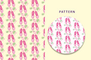 Painting Ballerina Shoes Bundle, a Background Graphic by bungamustia (Thumbnail 13 of 13)