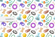 Dog items clipart + patterns, a Food Illustration by TheCuteShop (Thumbnail 3 of 5)