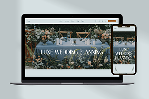 Wedding & Event Planner Website