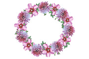 Wild Flowers watercolor PNG set, a Decorative Illustration by WatercolorPNG.com (Thumbnail 7 of 13)