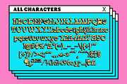 Abeleo 3D, a Sans Serif Font by Craft Supply Co. (Thumbnail 4 of 8)