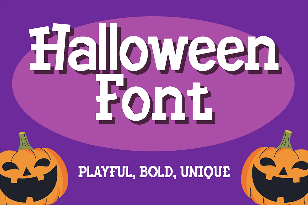 Spooky Muffin - Halloween Font, a Serif Font by Pekotype (Photo 2 of 12)