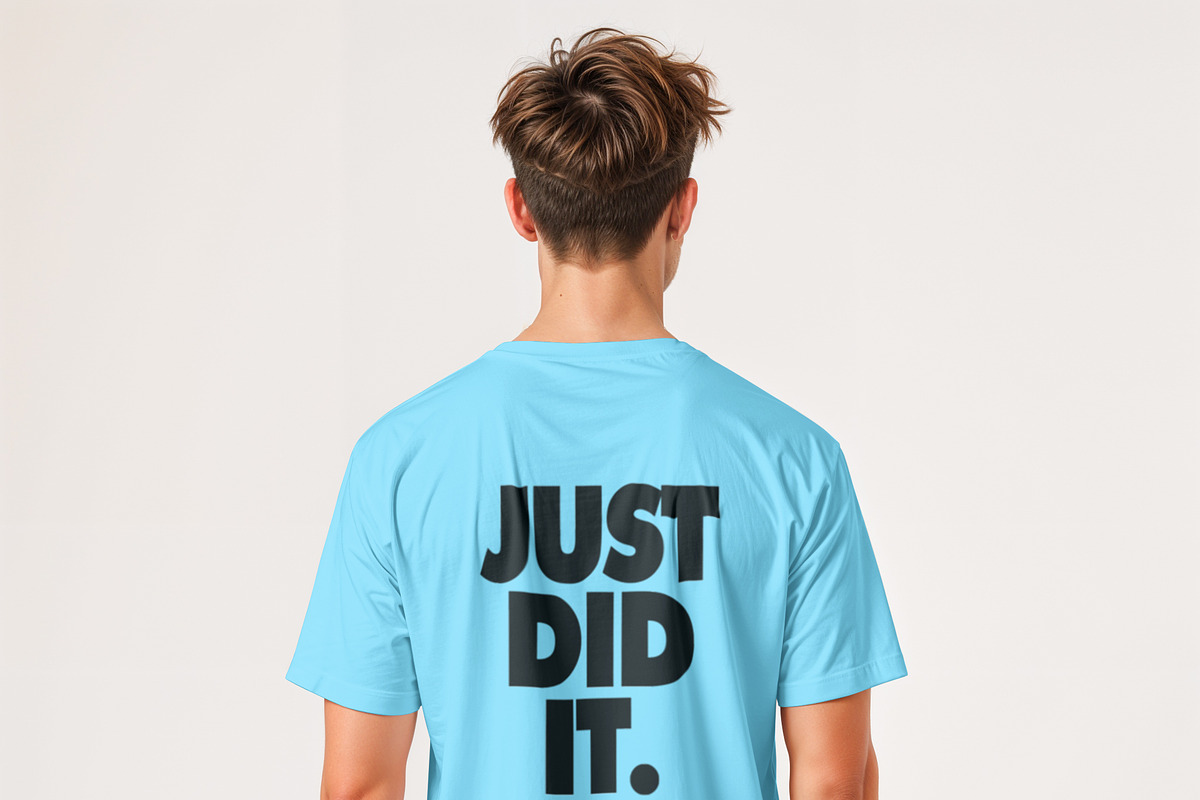 T-Shirt Mockup PSD Front & Back View, a Shirt Mockup by Pixel Foundry (Photo 8 of 11)