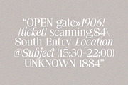 Astire Klarish, a Serif Font by Dora Typefoundry (Thumbnail 25 of 36)