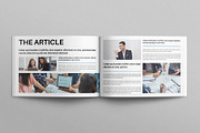 Newsletter Template, a Brochure Template by E-Type (Thumbnail 6 of 7)