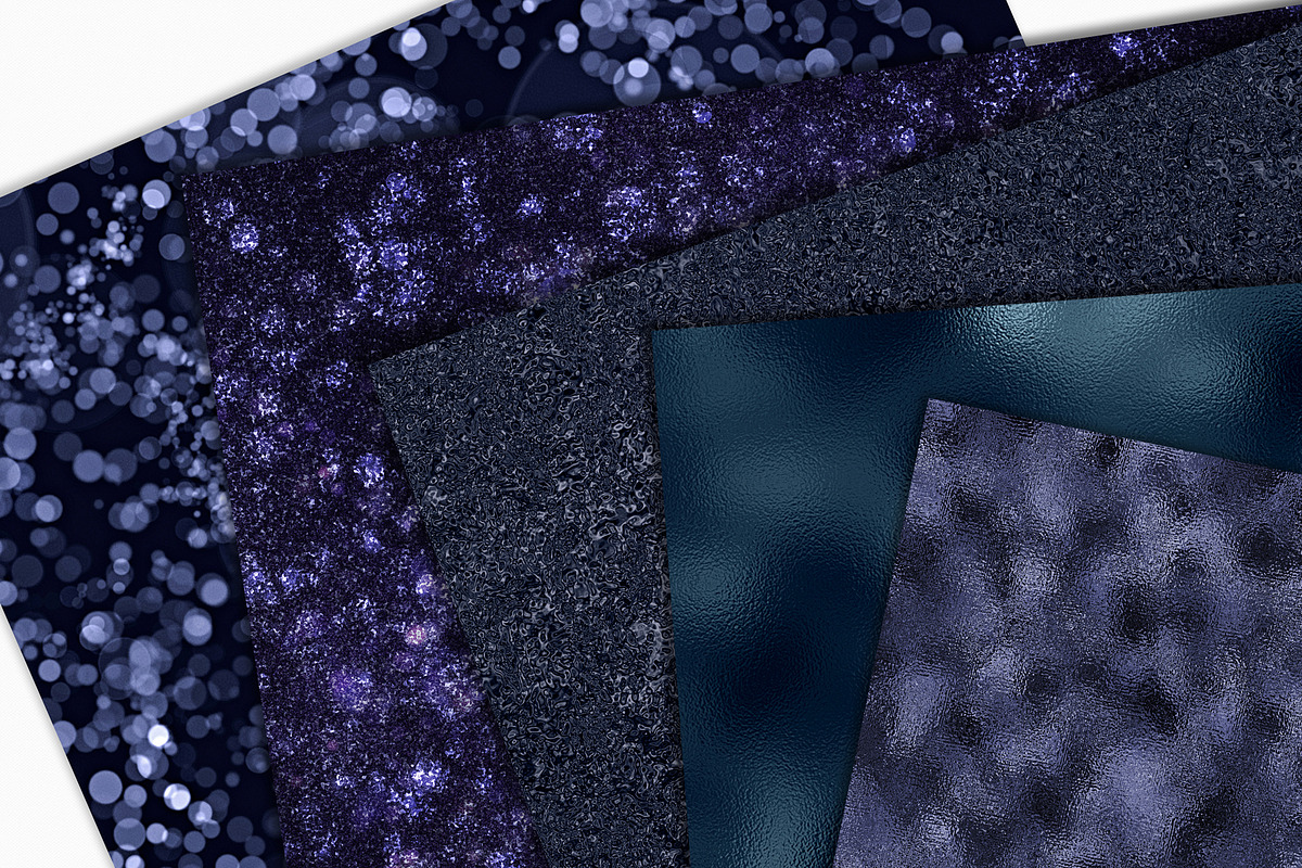 Metallic Foil & Glitter Textures, a Texture Graphic by CatJello Graphics (Photo 6 of 15)