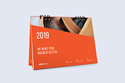 Desk Calendar for 2019, a Stationery Template by Vepix (Thumbnail 1 of 11)