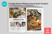 Airbnb Guest Book Canva template, a Templates & Theme by DeLaGranSiete (Thumbnail 10 of 13)