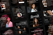 Medspa Canva Instagram Templates, a Social Media Template by Xenié Creative (Thumbnail 1 of 10)