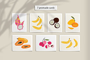Tropical Fruits, a Food Illustration by Sweet Corner (Thumbnail 3 of 7)
