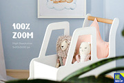 Kids Room Frames Interior Mockups, a Product Mockup by Hi, Mock-Up! (Thumbnail 2 of 7)
