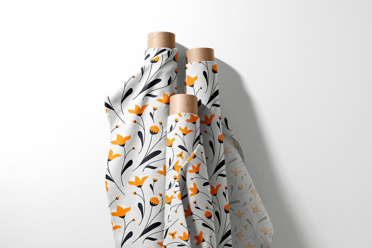 Fragile flowers seamless pattern, a Pattern Graphic by ninakosh (Photo 5 of 7)