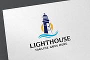 Lighthouse Logo, a Branding & Logo Template by emotions76 (Thumbnail 1 of 3)