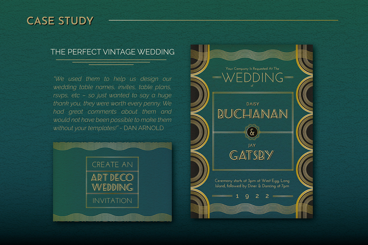 Art Deco Graphics Collection Vol 2, a Decorative Illustration by Wingsart Studio (Photo 11 of 11)