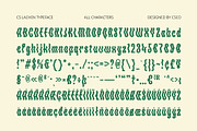 CS Lachen – Psychedelic Font, a Sans Serif Font by Craft Supply Co. (Thumbnail 7 of 7)