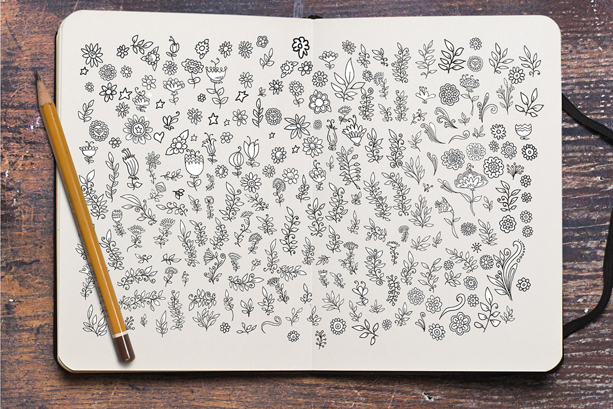 Vector Hand Drawn Elements Vol.1 preview 2