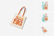 Tote Bag Mockup, a Product Mockup by MrLetters (Thumbnail 1 of 5)