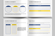 Workbook Planner Template Landscape, a Stationery Template by MightyDesign (Thumbnail 5 of 9)