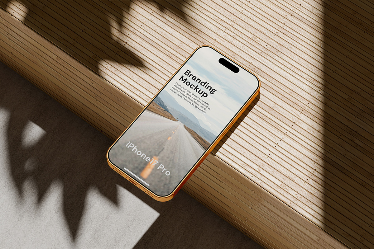Realistic iPhone Mockup For Branding, an iPhone Mockup by SimpangGraphics (Photo 3 of 5)