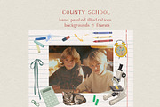Back To School Cottagecore Images, a Decorative Illustration by whiteheartdesign (Thumbnail 5 of 19)