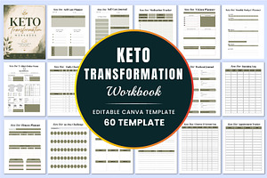 Keto Transformation Workbook.