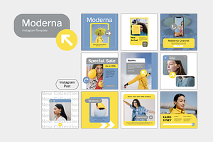 MODERNA - Instagram Template