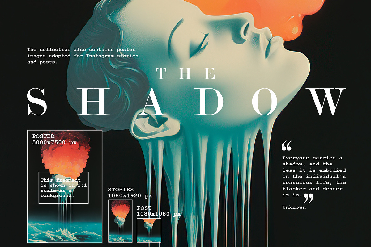 The Depth Psychology Art Posters, an Object Graphic by Struvictory.art (Photo 5 of 8)
