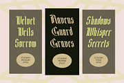 CS Elijah – Gothic Font, a Blackletter Font by Craft Supply Co. (Thumbnail 4 of 8)