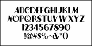 Movie Arts JNL, a Sans Serif Font by Jeff Levine Fonts (Thumbnail 3 of 5)