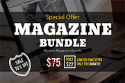 MAGAZINE BIG BUNDLE (70 % OFF), a Magazine Template by Kingtown (Thumbnail 1 of 4)