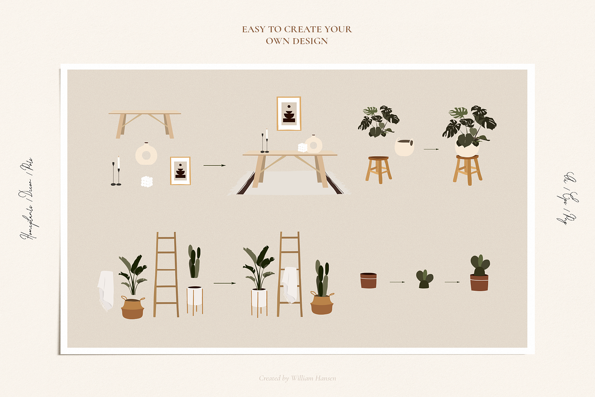 Cozy Home Decor Creator, a Decorative Illustration by William Hansen (Photo 9 of 9)