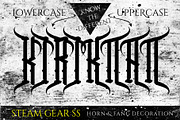 Steam Gear (Duo Font) SS, a Blackletter Font by JFK Juan Jeje (Thumbnail 4 of 9)