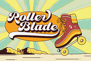 Retro Lettering - Groovy font, a Script Font by Nirmana Visual (Thumbnail 9 of 11)