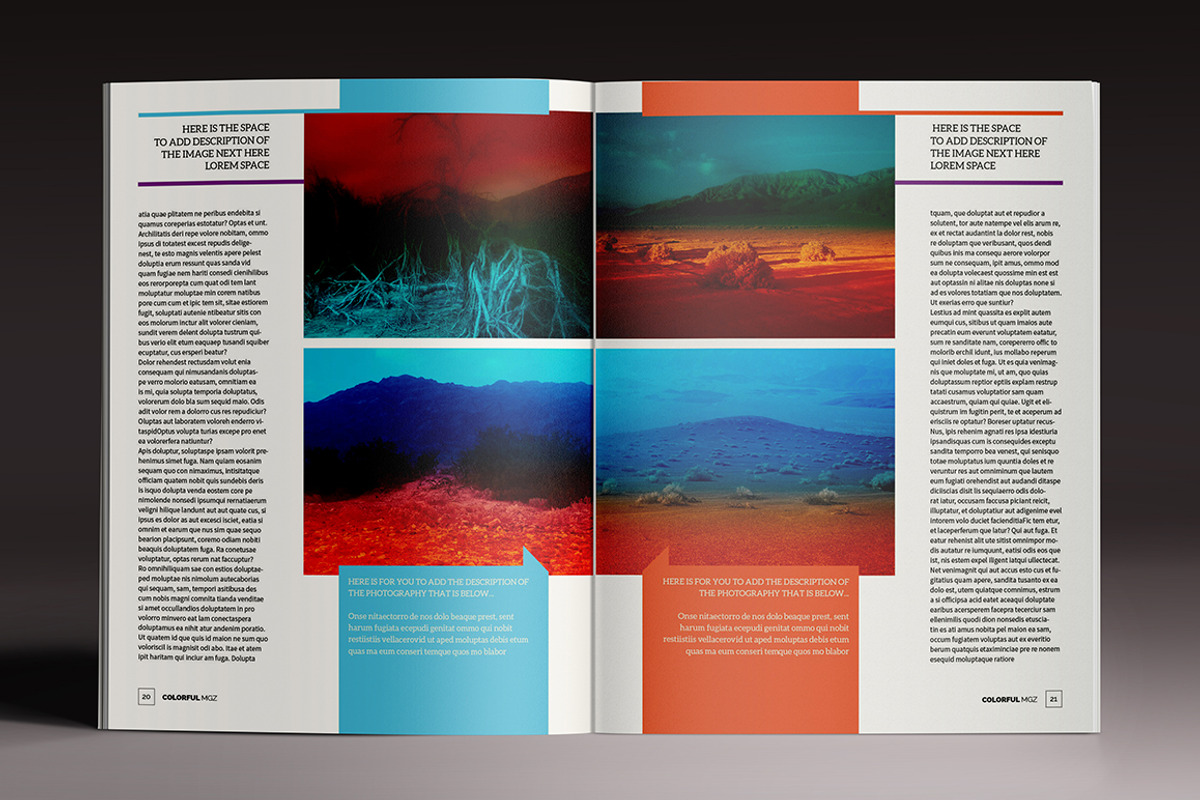 The Colorful Magazine, a Magazine Template by Luuqas Design (Photo 6 of 8)
