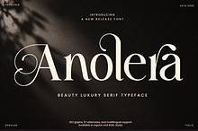 Beauty Luxury Serif Font - Anolera