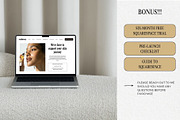 Beauty and Skincare Website Design, a Squarespace Template by HAYAG Creatives (Thumbnail 8 of 8)