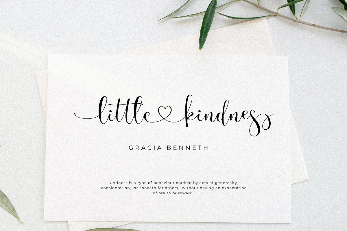 Olivia James - Chic Font, a Script Font by Sans & Sons (Photo 7 of 10)