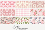 70 timeless pink seamless pattern, a Pattern Graphic by Poppy Lane Studio (Thumbnail 6 of 10)