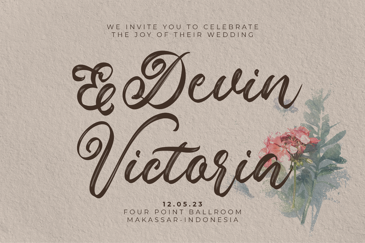 Valleita Script, a Script Font by Colllab Studio (Photo 13 of 19)