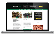 Mason - Ultimate Masonry WP Theme, a WordPress Template by WPBootstrap (Thumbnail 3 of 5)